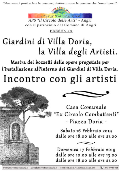 locandina mostra villa doria angri